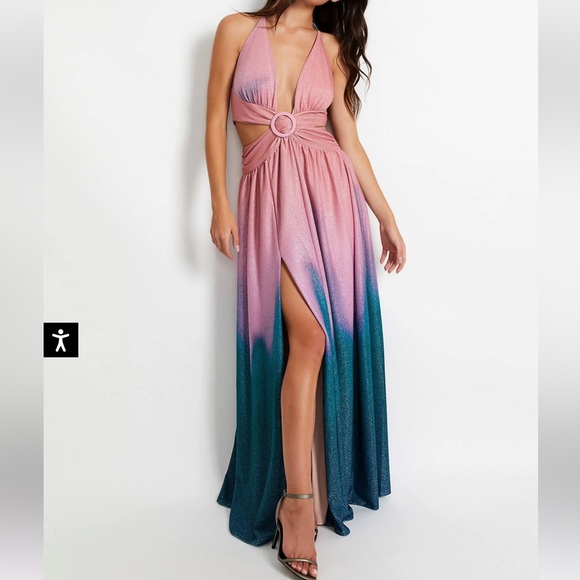 PatBO Dresses & Skirts - NWOT PATBO LUREX GOWN 😍